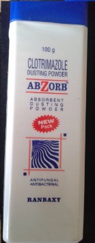Abzorb Powder Clotrimazole For Different Skin Rashes & Irritated Skin