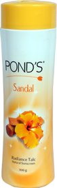 Ponds Sandal Radiance Talc