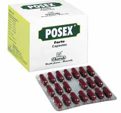 Charak Posex Forte Capsules – Perimenopausal Bleeding Natural Remedies