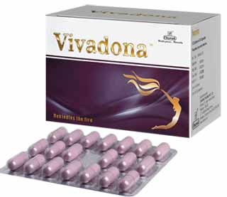 Charak Vivadona Capsules – Increase Female Libido, Female Health Support Capsules And Herbal Supplement To Enhance Female Libido