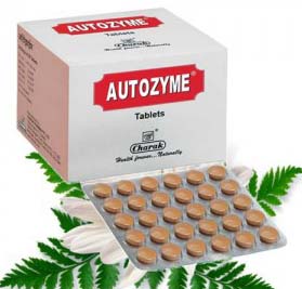 Charak Autozyme Tablet For Dyspepsia, Indigestion And Stomach Discomfort  Treatment
