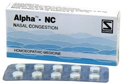 Dr. Willmar’s Alpha-NC Homeopathic Remedy To Treat Nasal Congestion