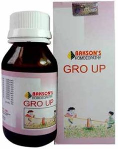 Bakson’s Homeopathy Gro Up Drops For Child Growth And Development, Growth Disorder Of Children And Children Iron Deficiency