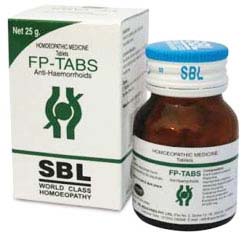 SBL Homeopathy FP-Tablets – Homeopathic Remedies For Piles & Hemorrhoids, Alternative Medicines For Piles