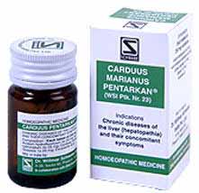 Dr. Willmar Carduus Marianus Pentarkan For Liver Enlargement Treatment, Remedy For Dyspepsia And Homeopathic Remedy For Heartburn
